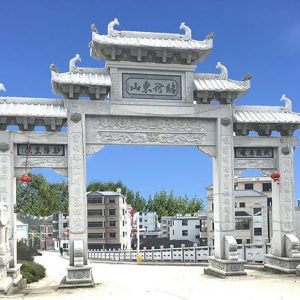 12米的石牌樓價格多少錢？雕刻什么圖案呢