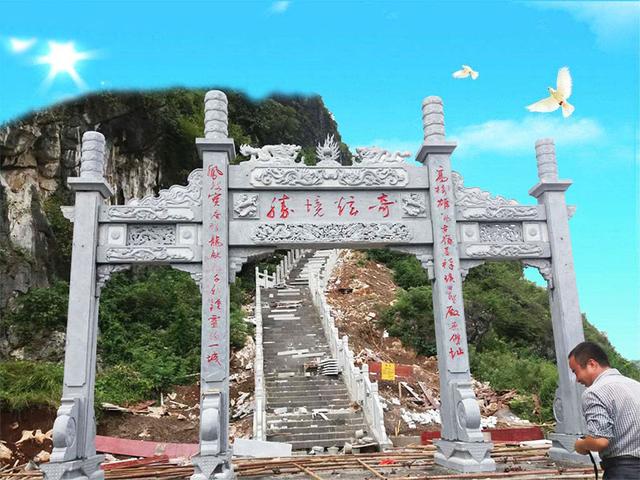 石牌樓、農村樓的傳統文化的痕跡有哪些？